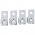 (EZ4TEX4P) Прямые контактные пластины для 4х полюсного EZC400/EZCV250 серии Easypact. Schneider Electric