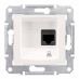 SDN4300123 Компьютерная розетка RJ45 категория 5е неэкранированная UTP Sedna слоновая кость
