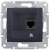 SDN4300170 Компьютерная розетка RJ45 категория 5е неэкранированная UTP Sedna графит. Schenider Electric