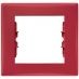 SDN5800141 Декоративная рамка одноместная Sedna красная