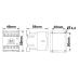 (LZDM0613--) Контактор CUBICO Mini. 3Р. 3kW. 6A. 1НO. 230V AC. Schrack