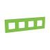 (MGU4.708.28) Рамка 4-х местная Unica Quadro Natura Bio. Schneider Electric