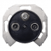 (WDE011745) Розетка TV/R/D-M8 проходная RENOVA черная